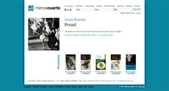 Desktop Screenshot of menoscuarto.es